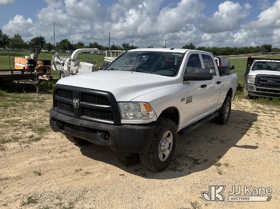 (Houston, TX) 2018 RAM 2500 4x4 Crew-Cab Pickup Truck Runs & Moves) (Minor Body Damage