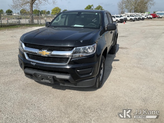 (Saint Joseph, MO) 2019 Chevrolet Colorado 4x4 Crew-Cab Pickup Truck Runs & Moves) (Service Tire Mon
