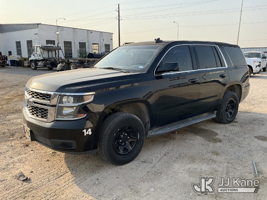(Kermit, TX) 2016 Chevrolet Tahoe Police Package 4-Door Sport Utility Vehicle Runs & Moves) (TMPS Li