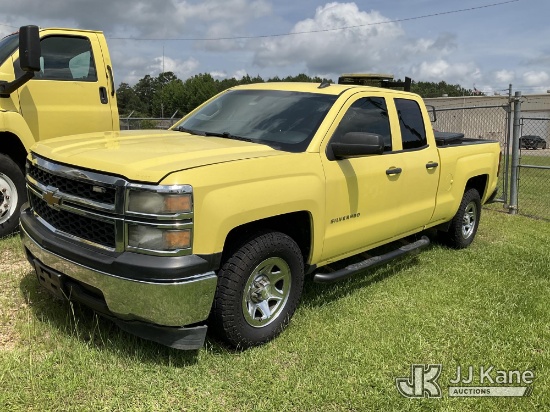 (Columbia, MS) 2014 Chevrolet Silverado 1500 Pickup Truck Runs & Moves) (Jump to Start,  AC Not Cool