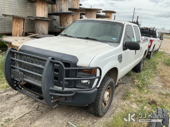 (San Antonio, TX) 2008 Ford F250 4x4 Runs & Moves) (Jump To Start, Rear Right Body Dent