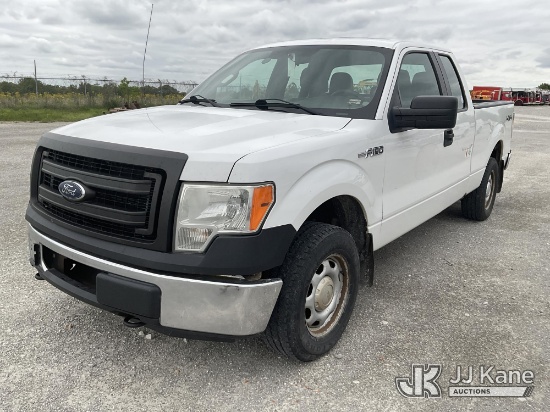 (Hawk Point, MO) 2013 Ford F-150 4X4 Extended-Cab Pickup Truck Runs & Moves) (Check Engine Light On,