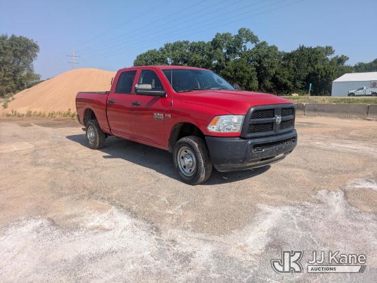(Harper, KS) 2014 RAM 2500 Crew-Cab Pickup Truck Runs & Moves) (Check Engine Light On, Engine Knocks