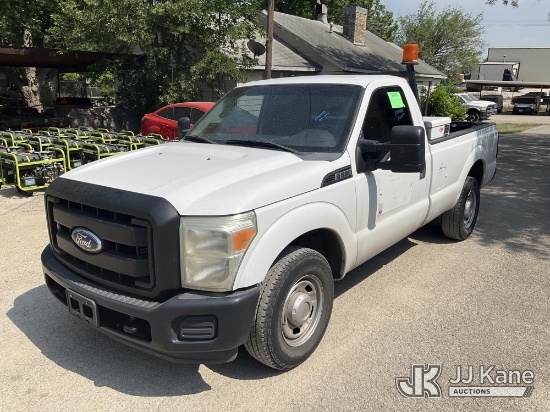(San Antonio, TX) 2011 Ford F250 Pickup Truck Runs & Moves)(Jump To Start