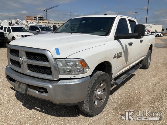 (Waxahachie, TX) 2018 RAM 2500 4x4 Crew-Cab Pickup Truck Runs & Moves) (Check Engine Light On, Body/