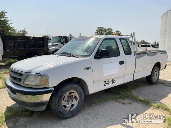 (Kermit, TX) 1998 Ford F150 Extended-Cab Pickup Truck Runs & Moves) (Engine Noise, Check Engine Ligh