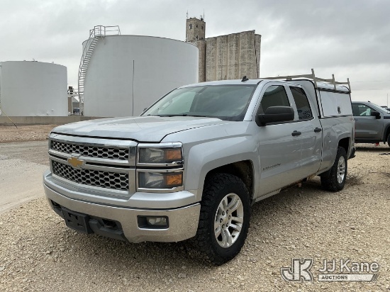 (Roscoe, TX) 2014 Chevrolet Silverado 1500 4x4 Extended-Cab Pickup Truck Runs & Moves) (Jump to Star