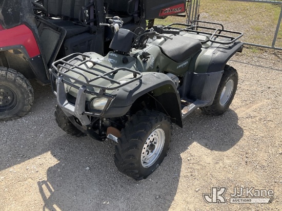 (Waxahachie, TX) 2005 Honda Rancher TRX400F All-Terrain Vehicle Not Running, Condition Unknown,
