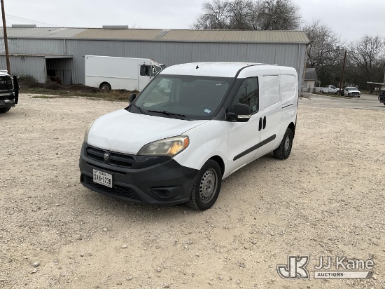 (San Antonio, TX) 2016 Ram ProMaster City Mini Cargo Van Runs & Moves) (Check Engine Light On, Tire 