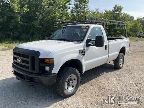 (Des Moines, IA) 2008 Ford F350 4x4 Pickup Truck Runs & Moves