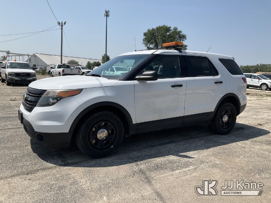 (South Beloit, IL) 2014 Ford Explorer AWD Police Interceptor 4-Door Sport Utility Vehicle Runs & Mov