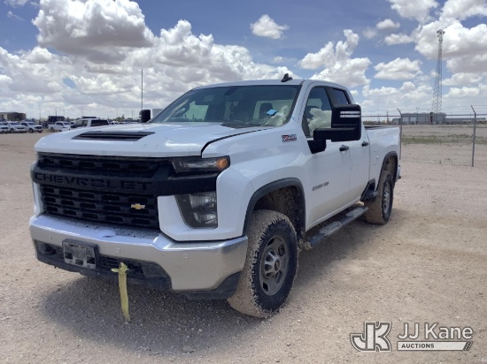(Midland, TX) 2023 Chevrolet Silverado 2500HD 4x4 Extended-Cab Pickup Truck Not Running, Condition U