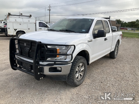(Waxahachie, TX) 2020 Ford F150 4x4 Extended-Cab Pickup Truck Runs & Moves) (Engine Knocking Noise, 