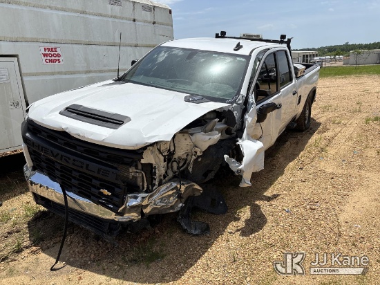 (Byram, MS) 2023 Chevrolet Silverado 2500HD 4x4 Crew-Cab Pickup Truck Not Running, Condition Unknown