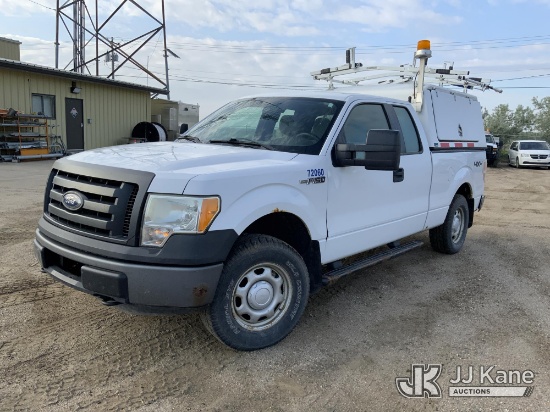 (Huron, SD) 2011 Ford F150 4x4 Extended-Cab Pickup Truck Runs & Moves) (Rust And Body Damage