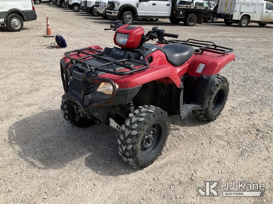 (Waxahachie, TX) 2016 Honda Foreman 4x4 TRX500FE All-Terrain Vehicle Runs & Moves) (Jump To Start