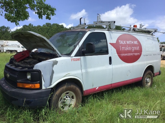 (Byram, MS) 2011 Chevrolet Express G2500 Cargo Van Not Running, Condition Unknown, Cranked Briefly, 