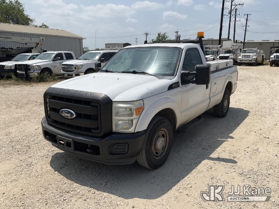 (San Antonio, TX) 2012 Ford F250 SD Pickup Truck Runs & Moves) (Minor Body Damage