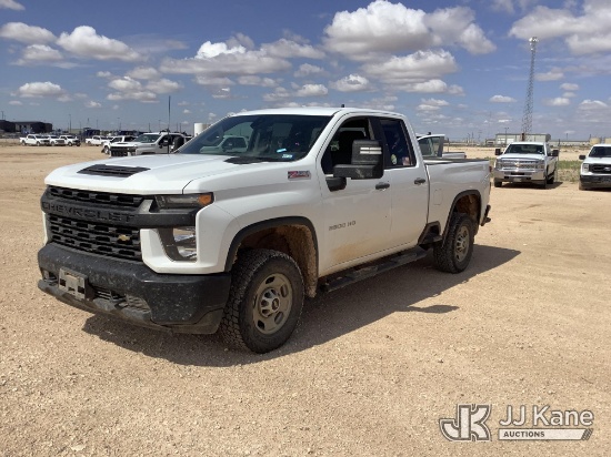 (Midland, TX) 2022 Chevrolet Silverado 2500HD 4x4 Extended-Cab Pickup Truck Runs & Moves) (Check Eng