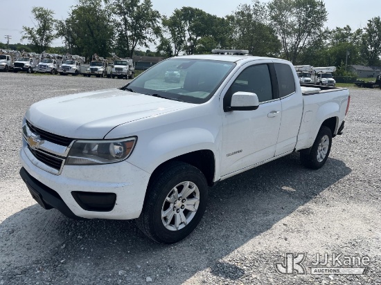 (Hawk Point, MO) 2019 Chevrolet Colorado Crew-Cab Pickup Truck Runs & Moves) (Check Engine Light On,