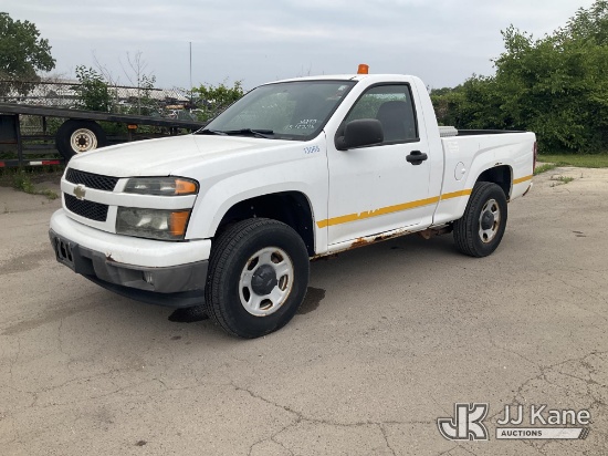 (South Beloit, IL) 2011 Chevrolet Colorado 4x4 Pickup Truck Runs & Moves) (Jump To Start, Body/Paint