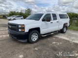 (South Beloit, IL) 2015 Chevrolet Silverado 1500 4x4 Extended-Cab Pickup Truck Runs & Moves) (Paint 