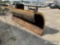 (South Beloit, IL) Henke 11ft Snow Plow (Seller States-worked when pulled off truck) NOTE: This unit