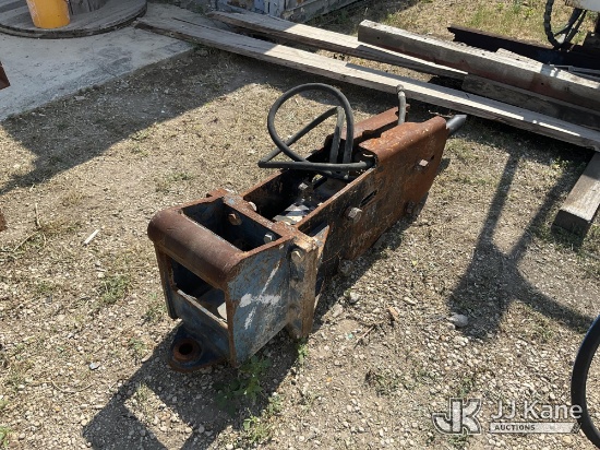 (San Antonio, TX) Okada RV1000 Jack Hammer Attachment NOTE: This unit is being sold AS IS/WHERE IS v