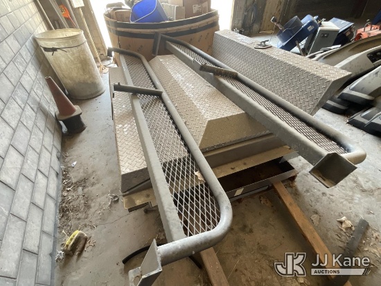 (San Antonio, TX) Highway Products Pickup Truck Shelving Unit and 2 Rear Racks (Unused) Unused), (so