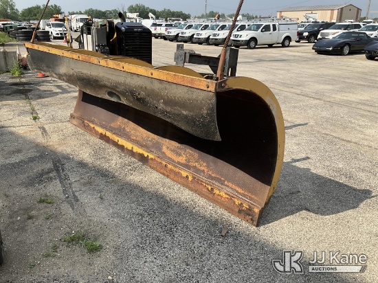 (South Beloit, IL) Henke 11ft Snow Plow (Seller States-worked when pulled off truck) NOTE: This unit