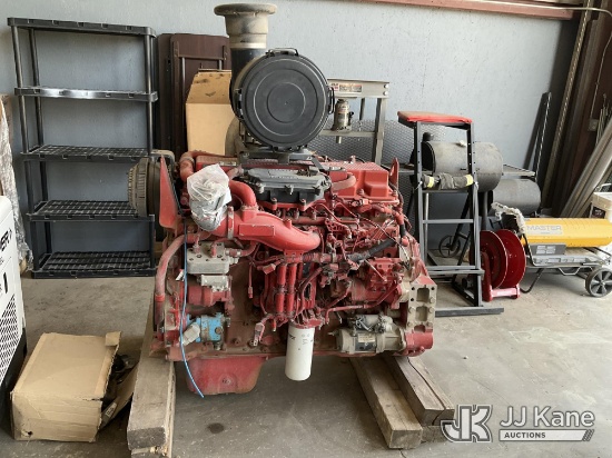 (Topeka, KS) 20 Cummins X15 Cummins Engine Purchased As Replacement For Item 16271 (Seller States Th