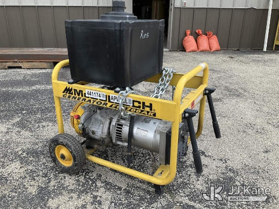 (South Beloit, IL) 2006 McCulloch FG5700MK Portable Generator Runs