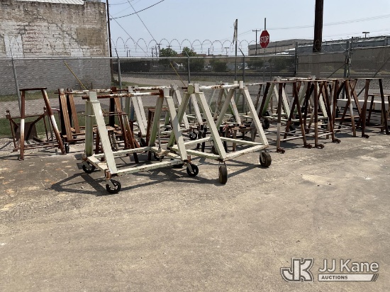 (San Antonio, TX) Single Reel Holders Sold Together As One Lot), (Buyer Must Take All Pieces