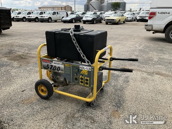 (South Beloit, IL) 2006 McCulloch FG6000MK Portable Generator Runs