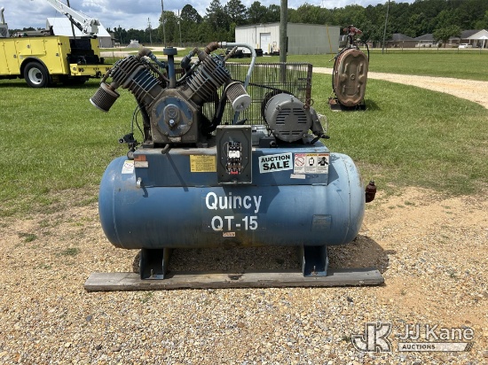 (Columbia, MS) Quincy QT-15 Air Compressor NOTE: This unit is being sold AS IS/WHERE IS via Timed Au