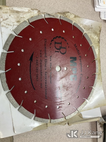 (South Beloit, IL) (1) MPC Saw Blade NOTE: This unit is being sold AS IS/WHERE IS via Timed Auction 