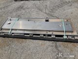 (Kansas City, MO) Aluminum Diamond Plate Door NOTE: This unit is being sold AS IS/WHERE IS via Timed