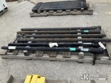(Kansas City, MO) (6) Auger Extension Shafts NOTE: This unit is being sold AS IS/WHERE IS via Timed 