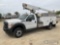 (South Beloit, IL) Altec AT200A, Telescopic Non-Insulated Bucket Truck mounted behind cab on 2012 Fo