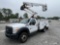 (Hawk Point, MO) Altec AT37G, Articulating & Telescopic Bucket Truck mounted behind cab on 2016 Ford