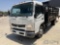 (San Antonio, TX) 2017 Mitsubishi Fuso FE Stake Truck Runs & Moves) (Lift Gate Operates, Check Engin
