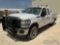 (Big Spring, TX) 2015 Ford F250 4x4 Extended-Cab Service Truck Runs & Moves) (Jump To Start, Missing