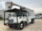 (Houston, TX) Altec LRV-56, Over-Center Bucket Truck mounted behind cab on 2006 International 4300 C