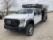 (Kansas City, MO) 2020 Ford F550 4x4 Crew-Cab Flatbed/Service Truck Runs & Moves) (Check Engine Ligh