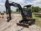 (La Grange, TX) 2017 John Deere 35G Mini Hydraulic Excavator Runs, Moves & Operates) (Starts, Bucket