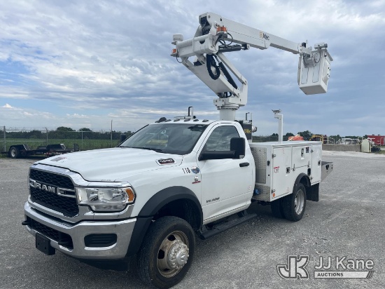 (Hawk Point, MO) Altec AT235, Articulating & Telescopic Non-Insulated Bucket Truck mounted behind ca