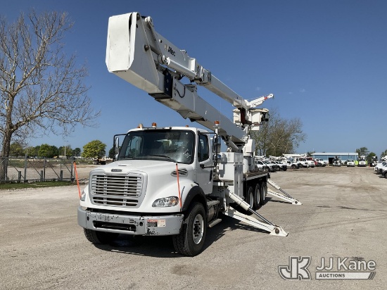 (Kansas City, MO) Altec AH125, Articulating & Telescopic Material Handling Bucket Truck rear mounted