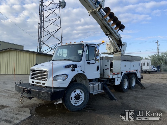 (Huron, SD) Terex/Telelect Commander 5052, Digger Derrick rear mounted on 2016 Freightliner M2-106 T