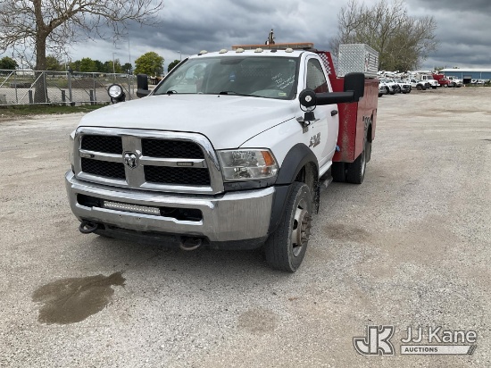 (Kansas City, MO) 2013 RAM 4500 4x4 Mechanics Service Truck Runs & Moves) (Check Engine Light, Def S