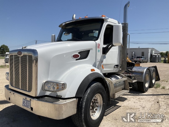 (Waxahachie, TX) 2016 Peterbilt 567 6x4 Truck Tractor Runs, Does Not Move, Clutch Is Inoperable, Jum